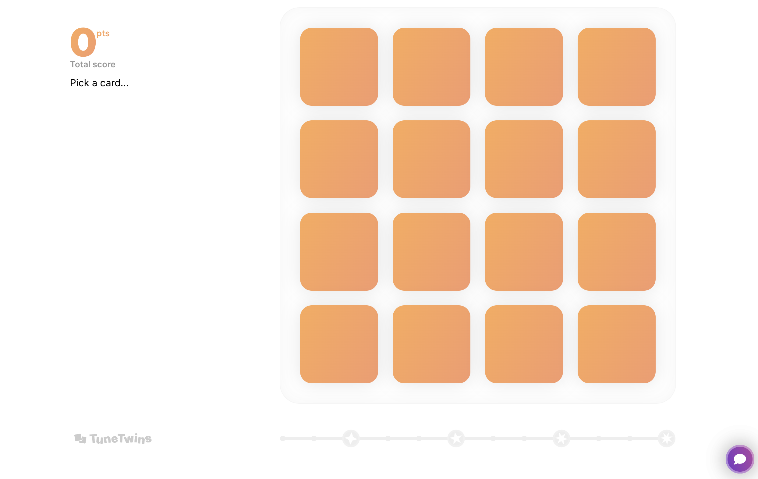 TuneTwins initial interface